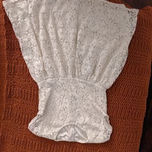 Cream and lace sunday's best dress